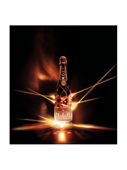 Moët & Chandon Rosé N.I.R. Nectar Imperial Dry Luminous Edition