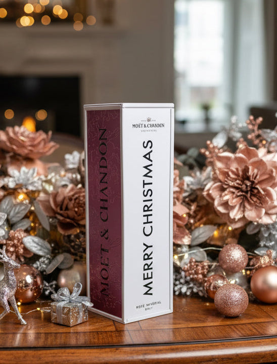 Moët & Chandon - Rosé Impérial - 75 CL mit Metallic GIFT BOX
