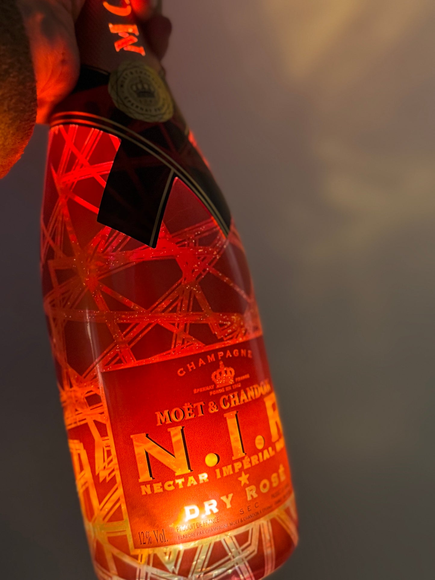 Moët & Chandon Rosé N.I.R. Nectar Imperial Dry Luminous Edition