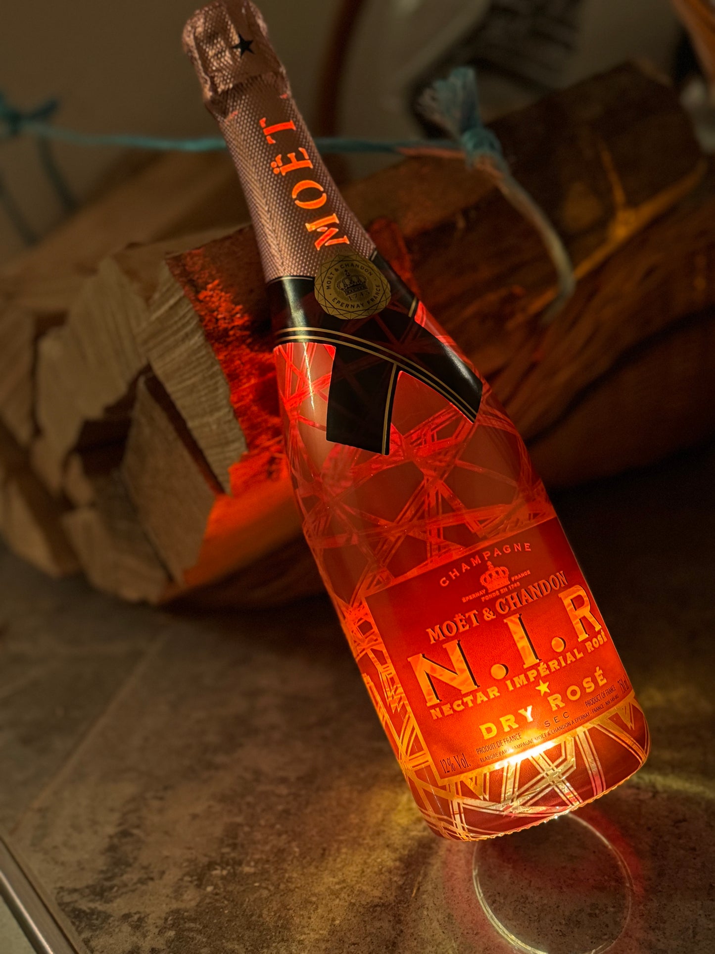 Moët & Chandon Rosé N.I.R. Nectar Imperial Dry Luminous Edition