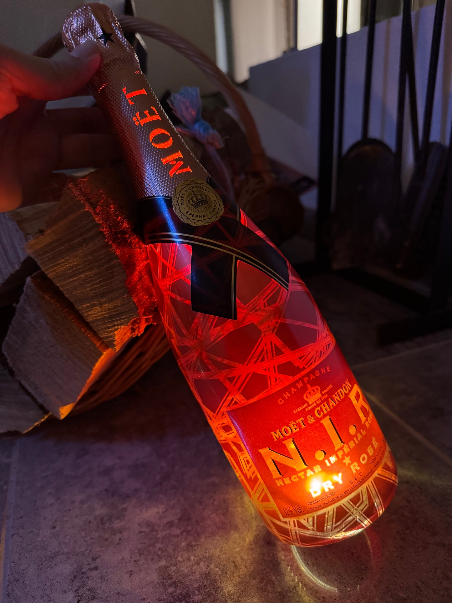 Moët & Chandon Rosé N.I.R. Nectar Imperial Dry Luminous Edition