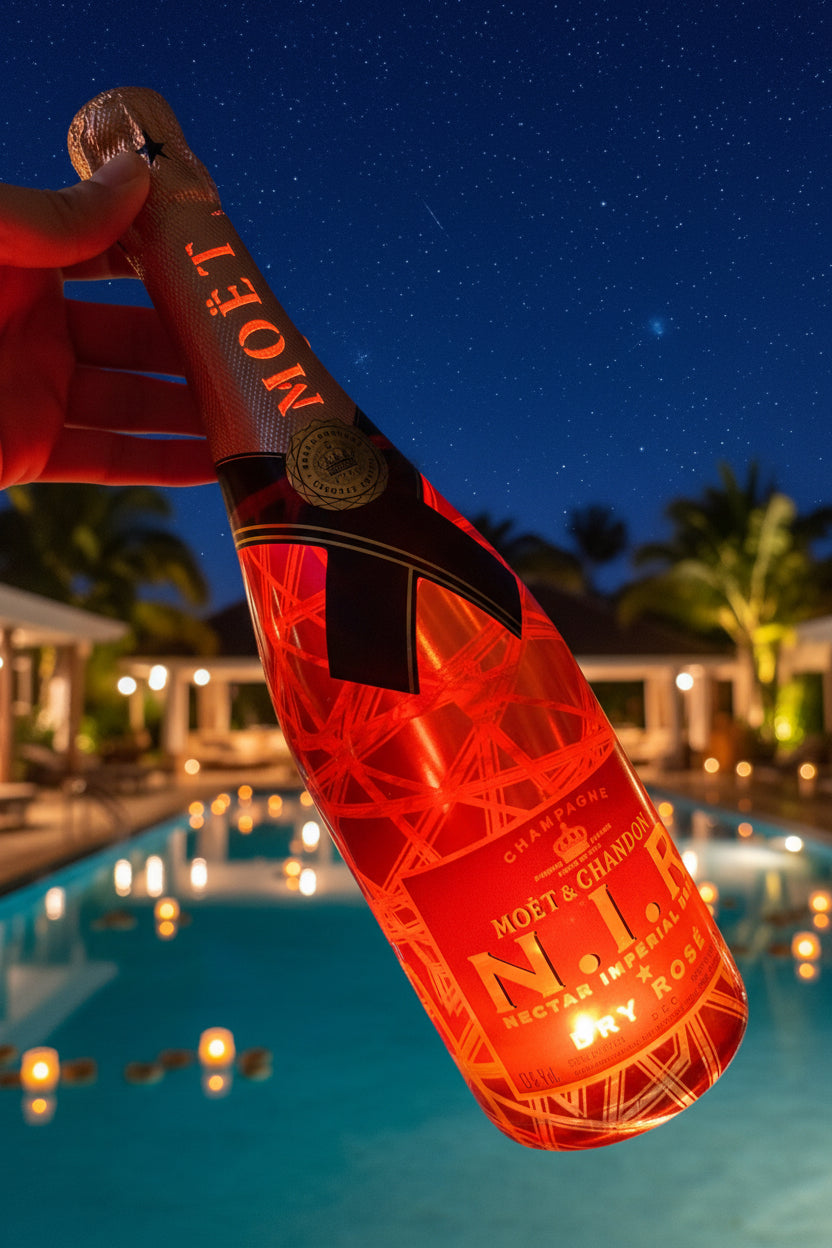 Moët & Chandon Rosé N.I.R. Nectar Imperial Dry Luminous Edition
