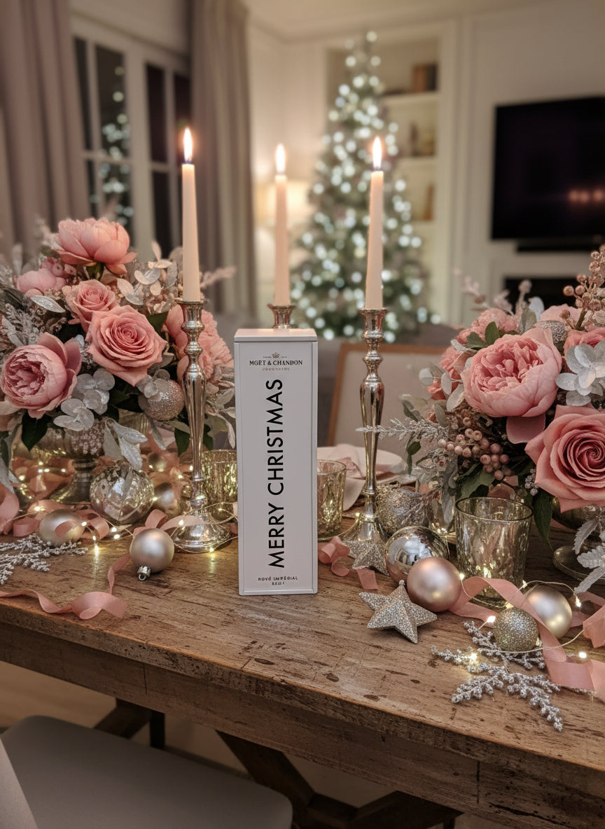 Moët & Chandon - Rosé Impérial - 75 CL mit Metallic GIFT BOX