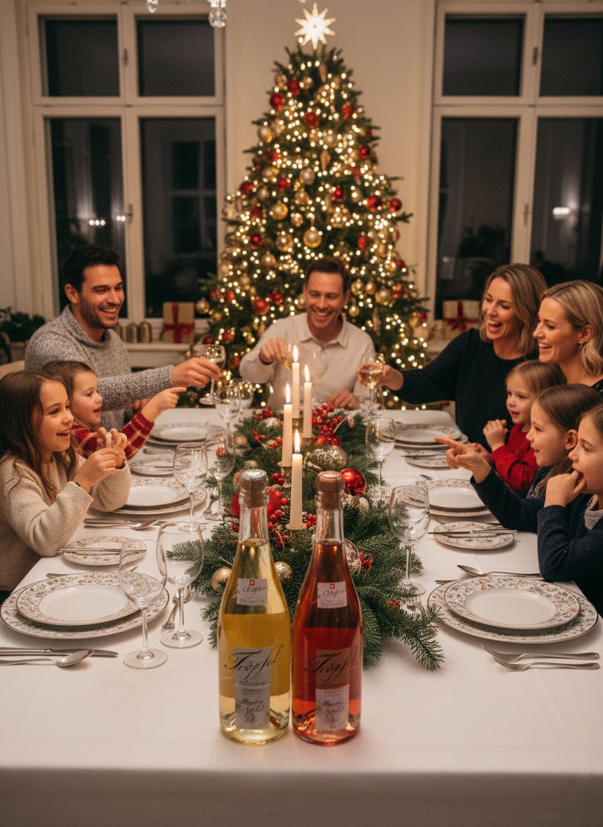 Tröpfel der Zweite - der prickelnde Schweizer Schaumwein - Alkoholfrei