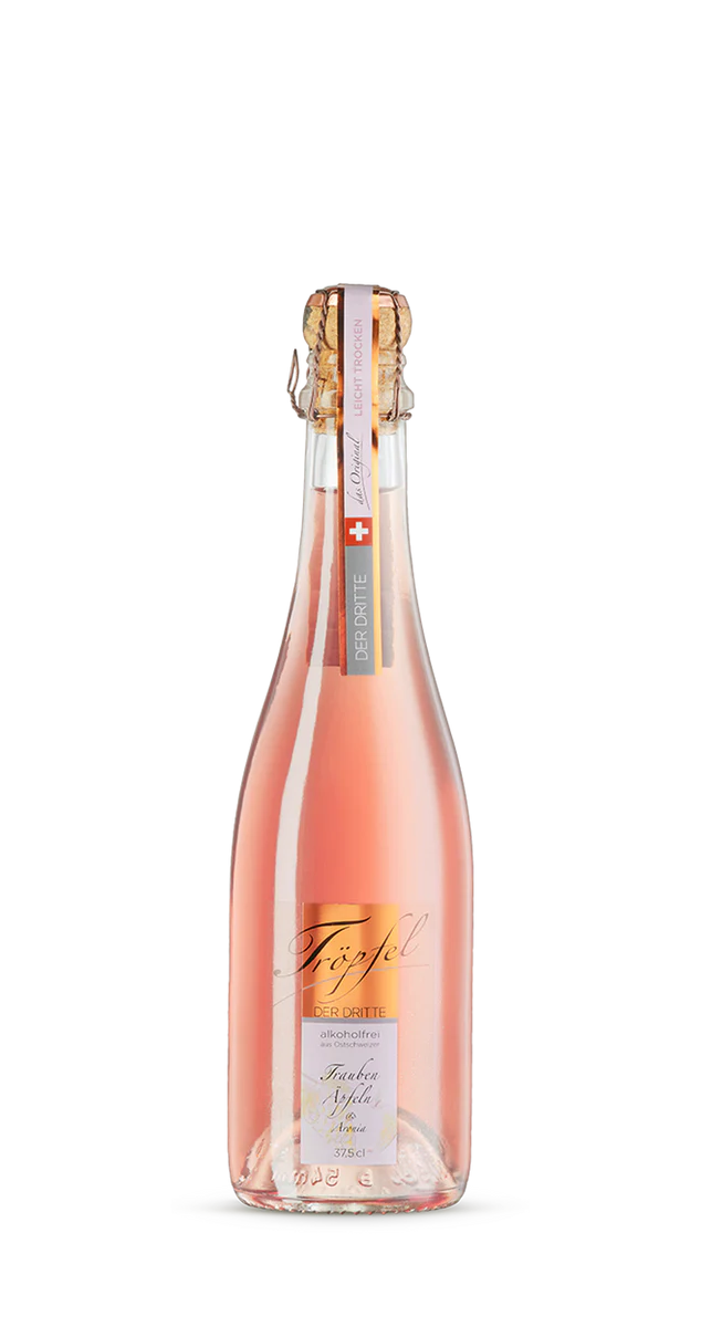 Tröpfel der Dritte - der prickelnde Schweizer Schaumwein - Alkoholfrei